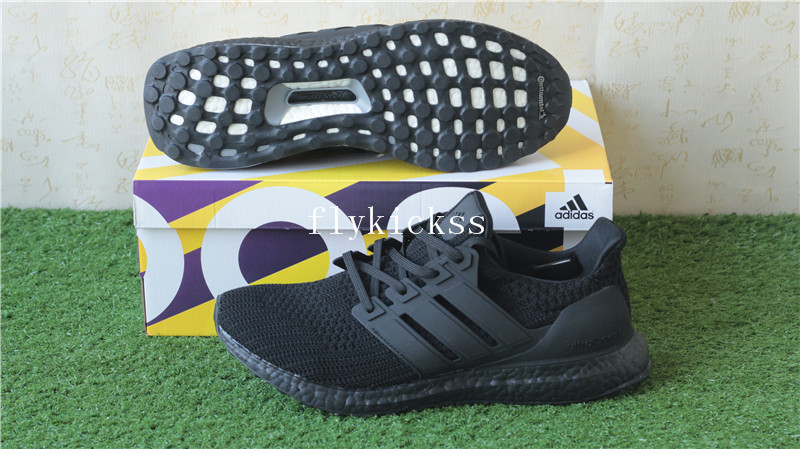 Real Boost Adidas Ultra Boost 4.0 Triple Black BB6157